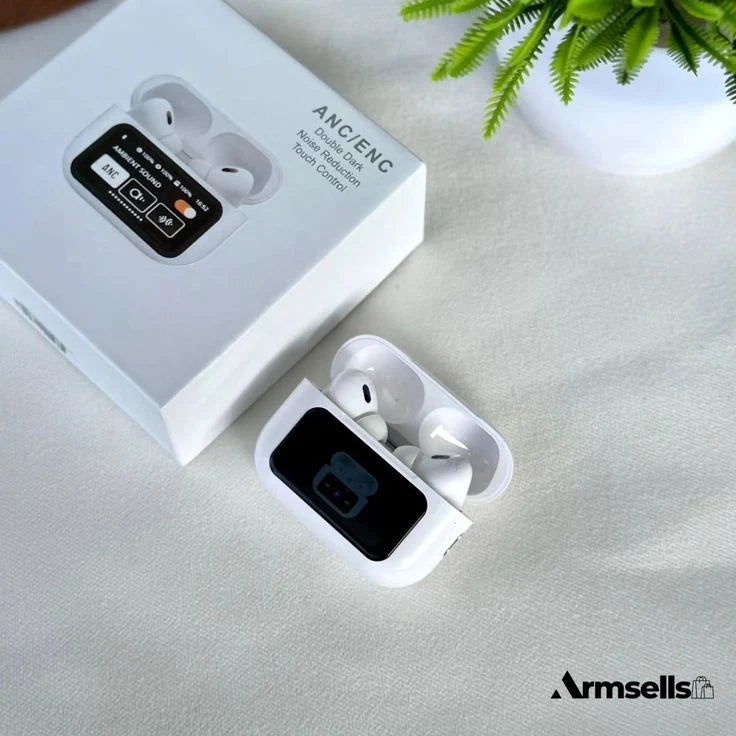 Airpods A9 Pro With Touch Display Screen